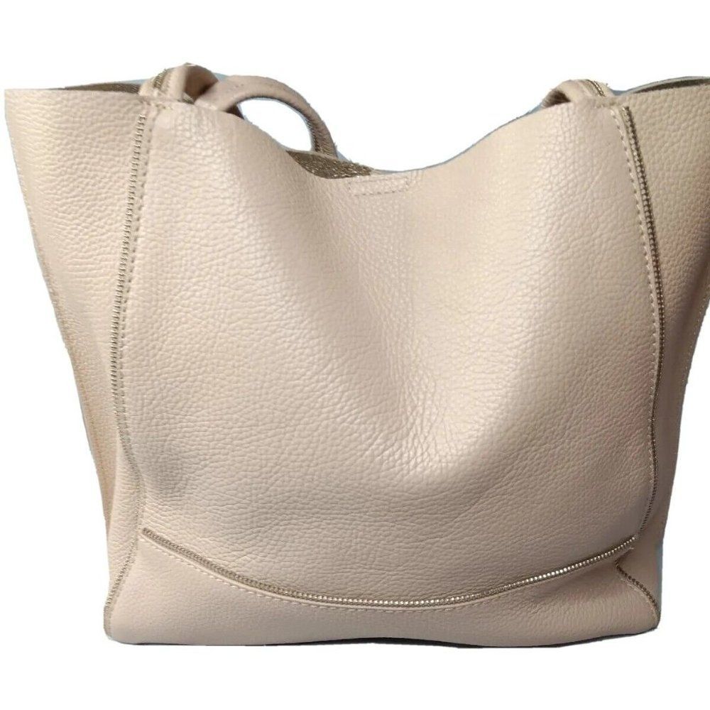 Botkier Soho Tote Camel Leather Handbag Rose Tan
